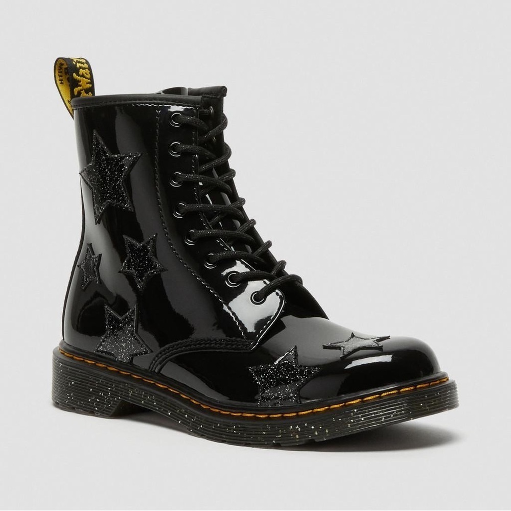 Dr. Martens Black Star Ankle Boots - Picture 7 of 15